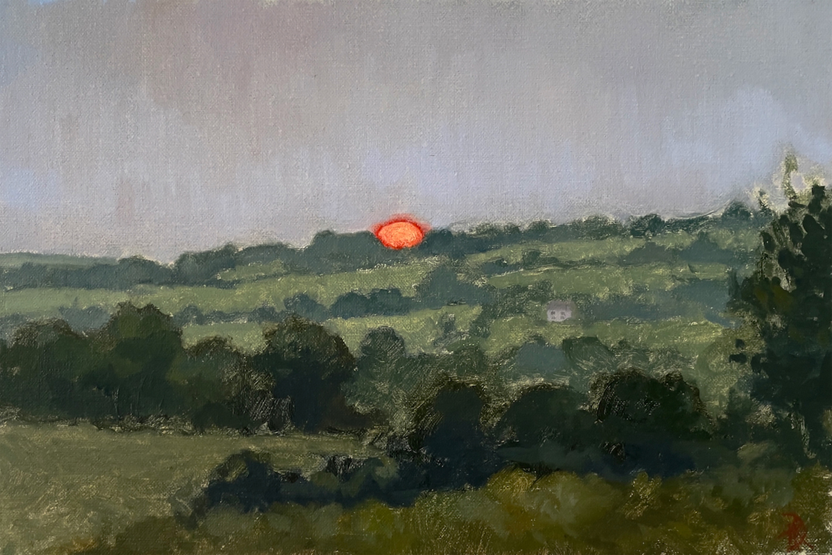 Harry Durdin Robertson - Fading Sun, Co. Wexford