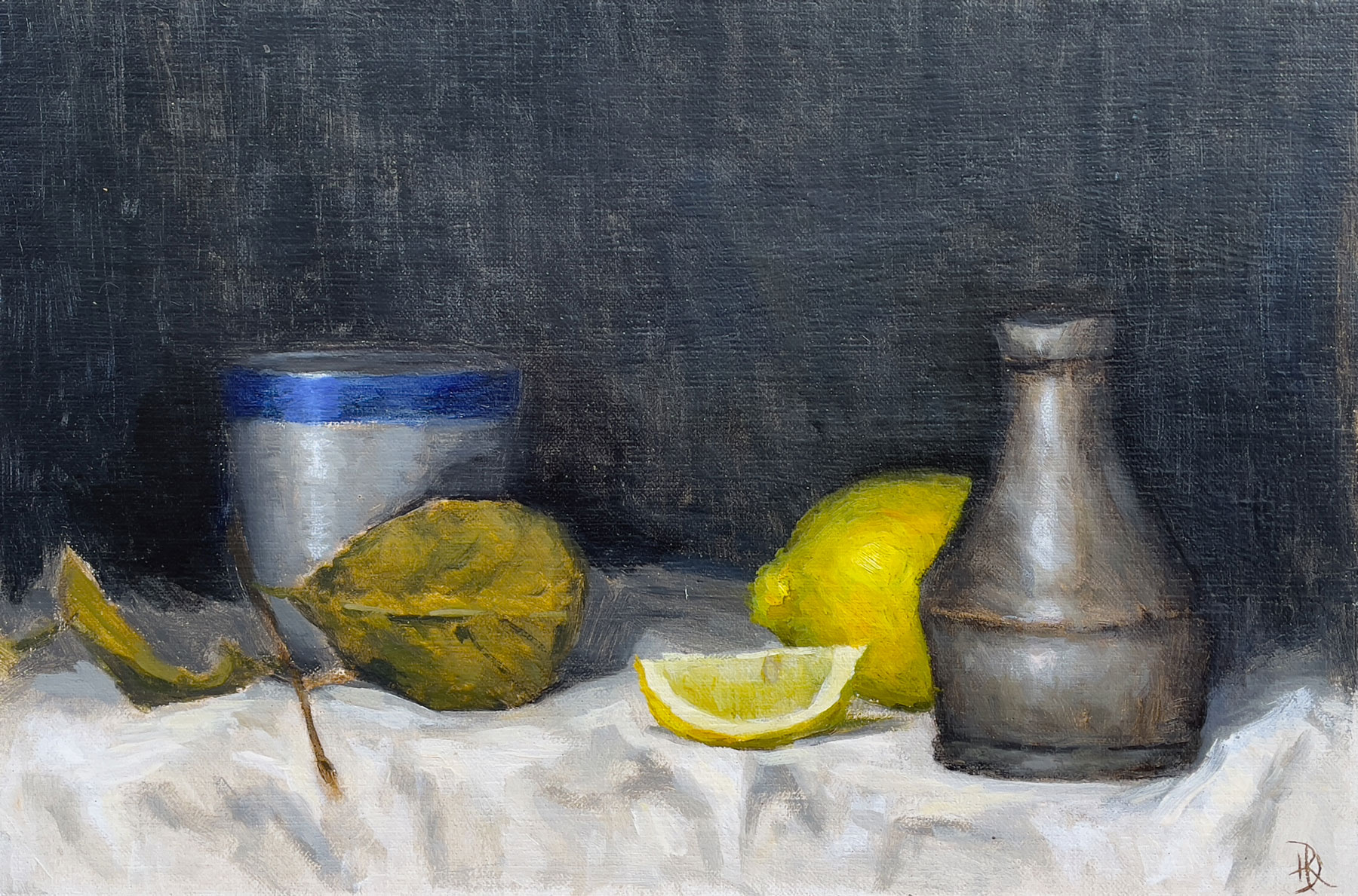 Harry Durdin Robertson - Still Life with Lemon